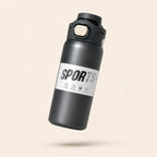 SPORT Stainless Steel Insulated Water Bottle with Straw – 800ml