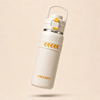 750ml Stainless Steel Thermal Water Bottle with Safety Lock & Handle