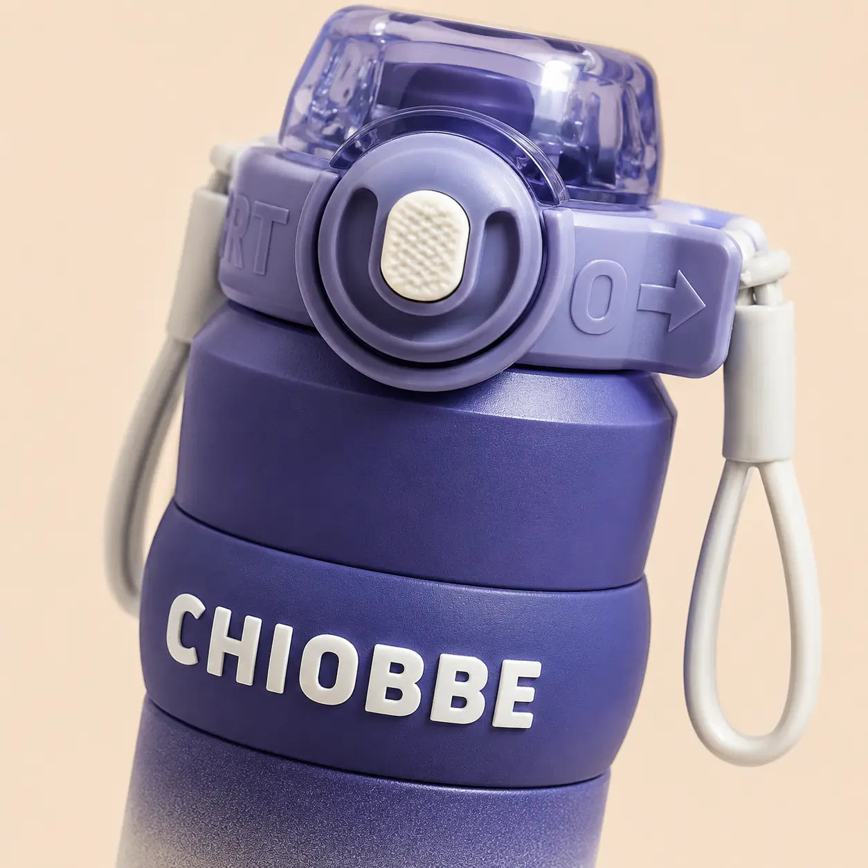 CHIOBBE Kids Stainless Steel Water Bottle with Straw – 560ml