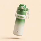 CHIOBBE Kids Stainless Steel Water Bottle with Straw – 560ml