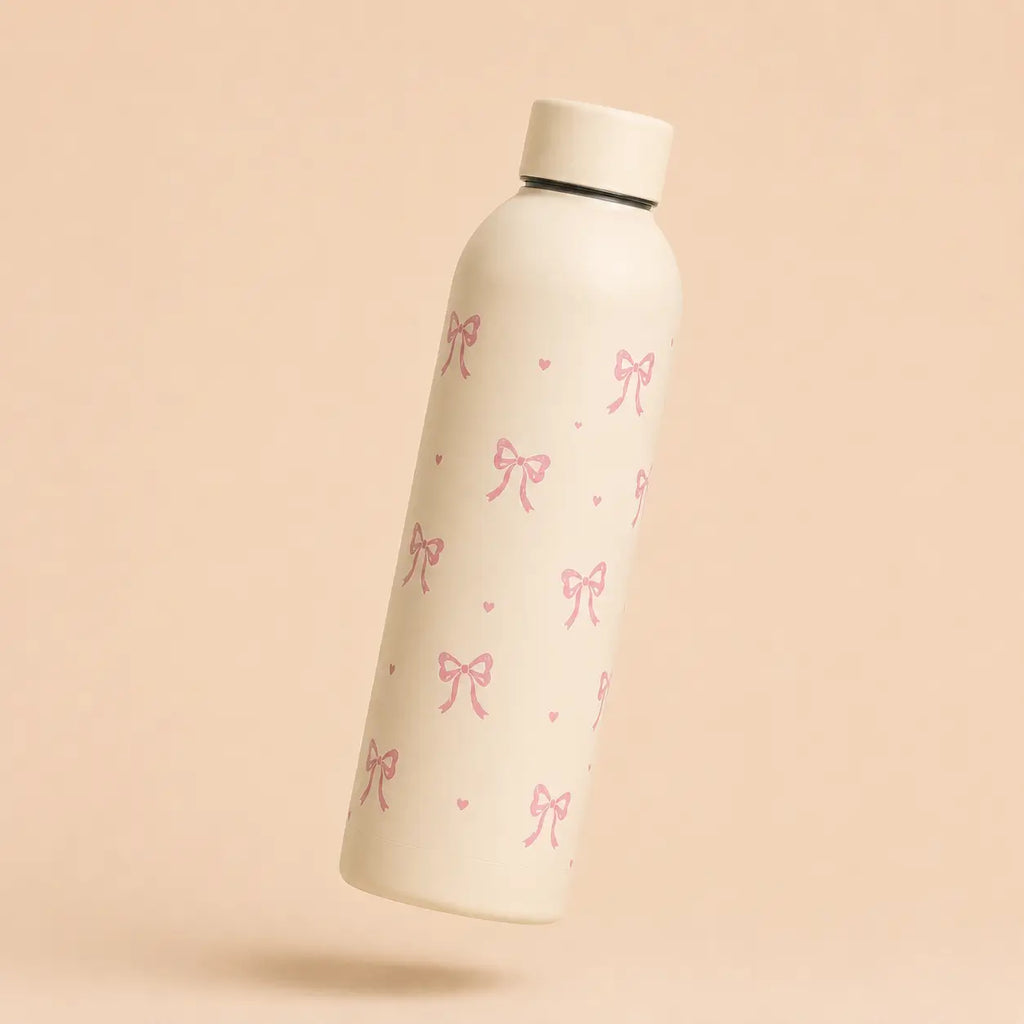 Sitarayuri Aesthetic Stainless Steel Water Bottle – 500ml