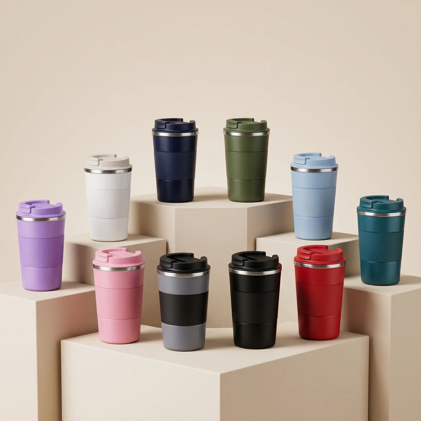 Sipora Travel Mug | Leakproof Insulated Coffee Tumbler