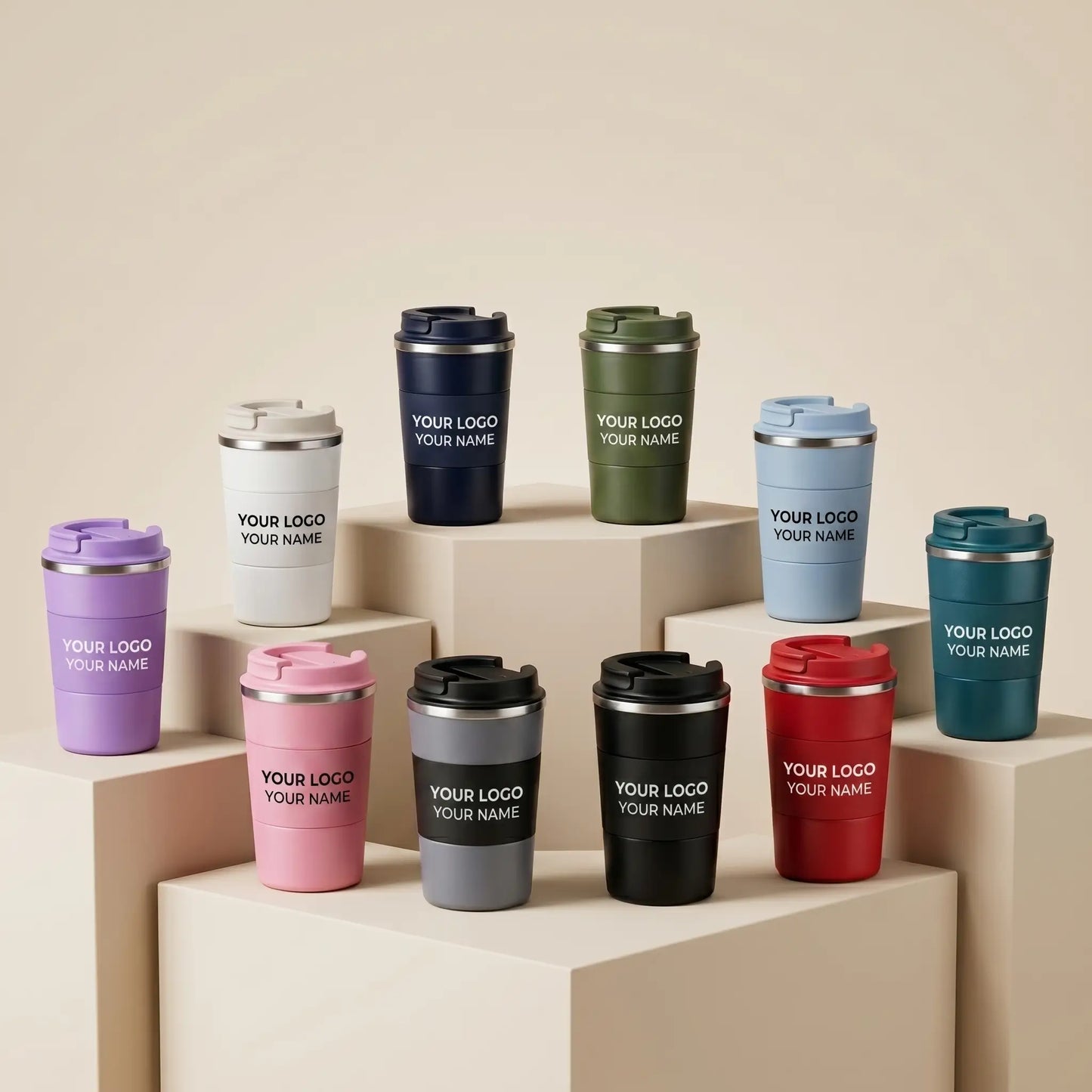 Sipora Travel Mug | Leakproof Insulated Coffee Tumbler