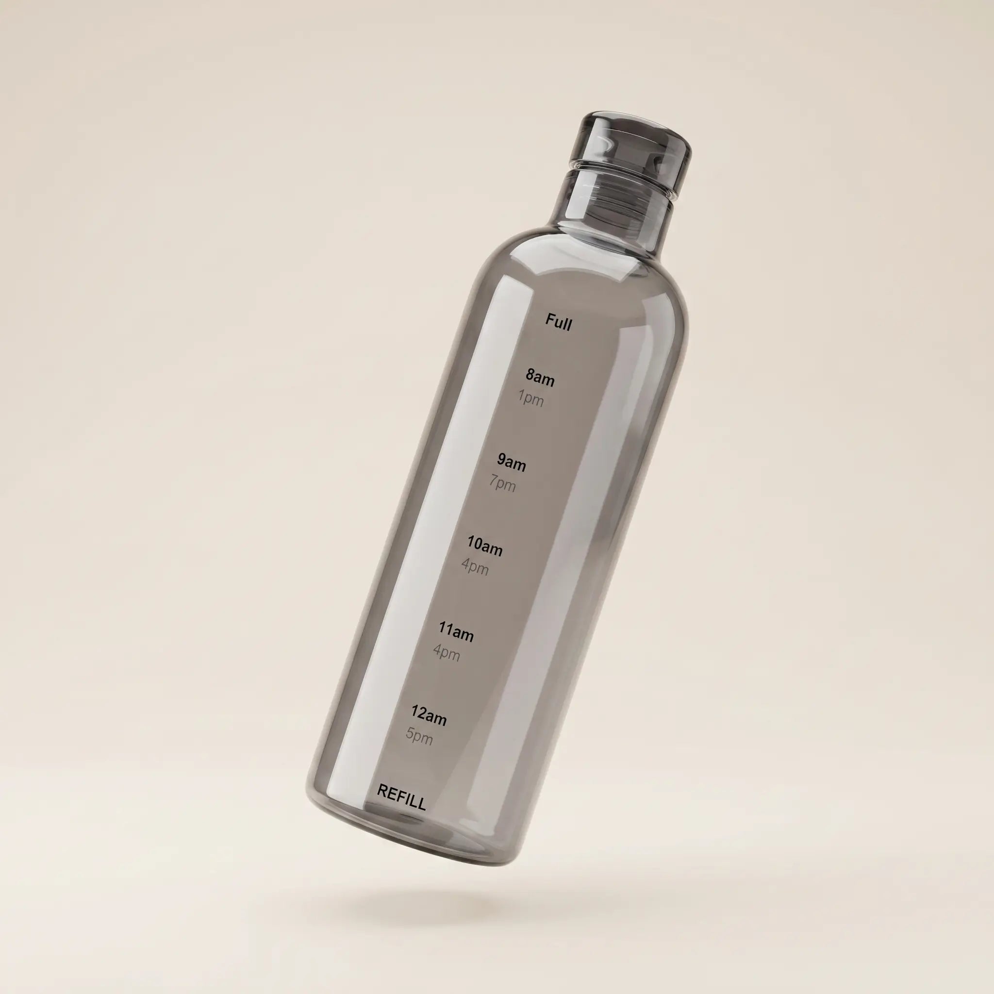Transparent Glass Water Bottle | 500ml