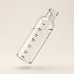 Transparent Glass Water Bottle | 500ml